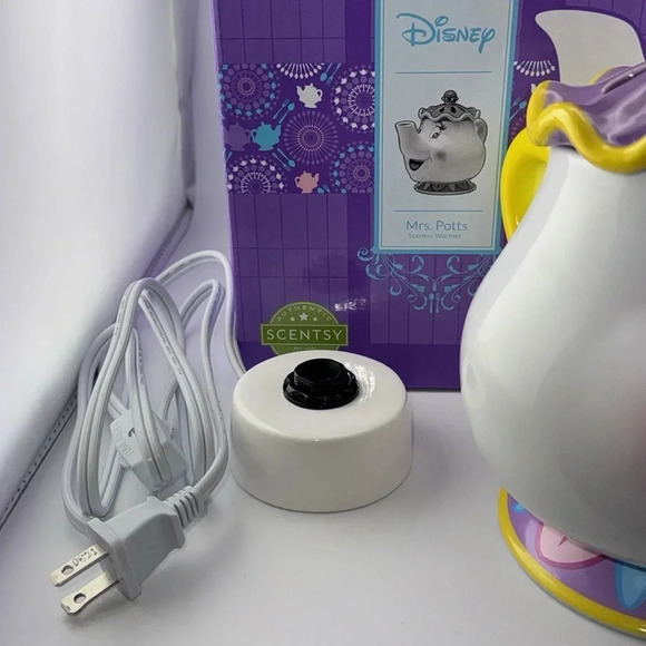 Scentsy Home DISNEY Beauty & The Beast Mrs. Potts Full Size Wax Warmer w/Box - Picture 5 of 15